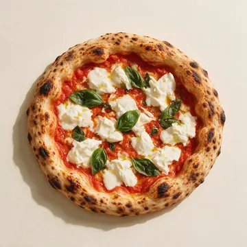 tomate, mozzarella di bufala, basilic